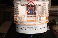 custom made model of 海洋和谐号（世界最大的邮轮）
